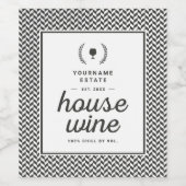 自分の家のワインテンプレートをパーソナライズ ワインラベル (シングルラベル)