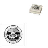 自分の家の写真を作成差出人住所 ラバースタンプ (押印)