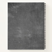 自分の家族のレシピをお気に入りの作成する ノートブック (裏面)