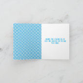 自分の家族の写真を作成する シーズンカード (内部)