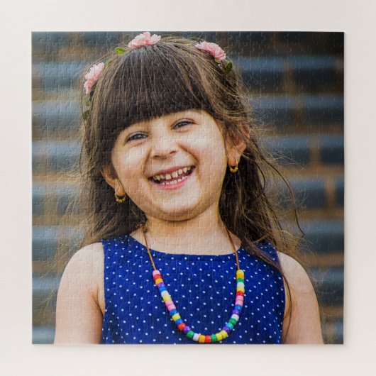 自分の家族の写真を作成する ジグソーパズル (縦)