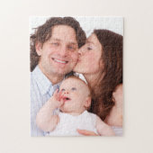 自分の家族の写真を作成する ジグソーパズル (縦)