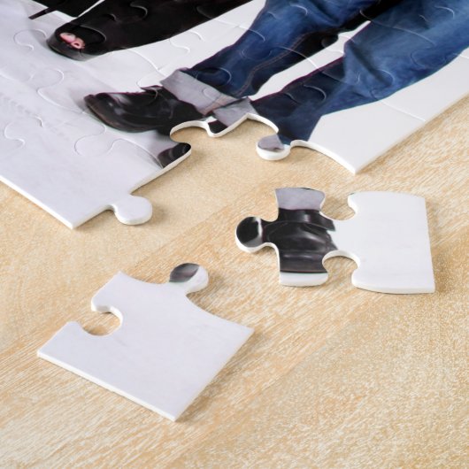 自分の家族の写真を作成する ジグソーパズル (側面)