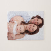 自分の家族の写真を作成する ジグソーパズル (横)