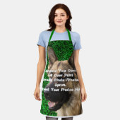 自分の家族の写真を作成  エプロン (着用した状態)