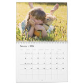 自分の家族の写真カレンダーを作成ユニークする カレンダー (2月 2026)