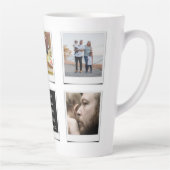 自分の家族の写真コラージュラテMagを作成 カフェラテマグ (右)