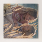 自分の家族の写真ジグソーパズルの作成 ジグソーパズル (横)