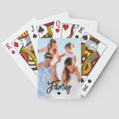 自分の家族の写真トランプの作成 トランプ (裏面)