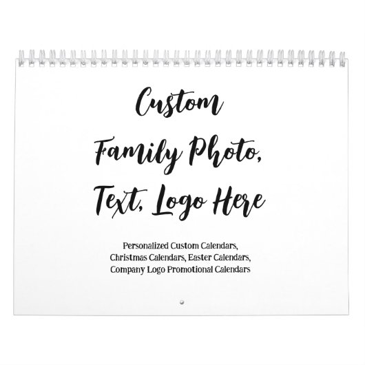 自分の家族の写真パーソナライズされたを作成する カレンダー (カバー)