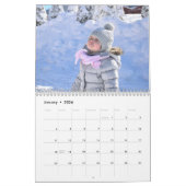 自分の家族の写真年のカレンダユニークーを作成する カレンダー (1月 2026)