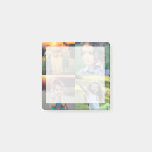 自分の家族の写真集に投稿ノートを作成する