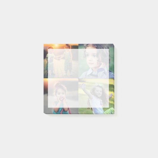 自分の家族の写真集に投稿ノートを作成する ポストイット (正面)