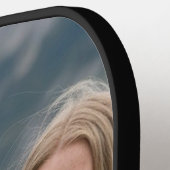 自分の家族カスタムの写真を作成パーソナライズされた ピックルボールラケット (左詳細)