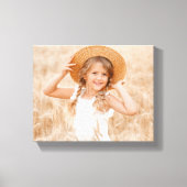 自分の家族カスタム写真の作成 キャンバスプリント (正面)