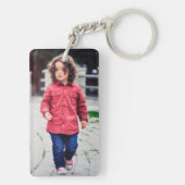 自分の家族カスタム写真の作成 キーホルダー (裏面)