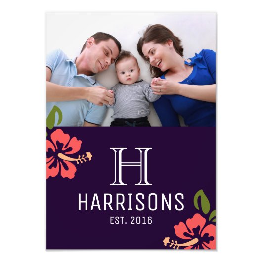 自分の家族カスタム写真の作成 フォトプリント            (正面)