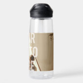 自分の家族カスタム写真を作成する ウォーターボトル (背面)