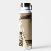 自分の家族カスタム写真を作成する ウォーターボトル (背面)