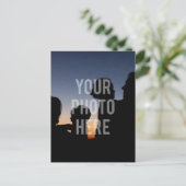 自分の家族カスタム写真を作成する シーズンポストカード (スタンド正面)