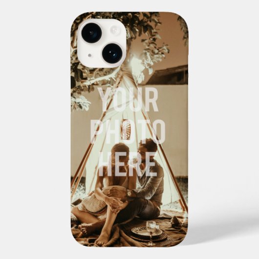 自分の家族カスタム写真を作成する Case-Mate iPhoneケース (裏面)