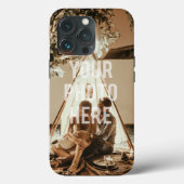 自分の家族カスタム写真を作成する Case-Mate iPhoneケース (裏面)