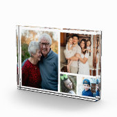 自分の家族モダン4人の写真集を作成 フォトブロック (右)