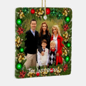 自分の家族用フォトデコーラを作縁ど成する セラミックオーナメント (右)