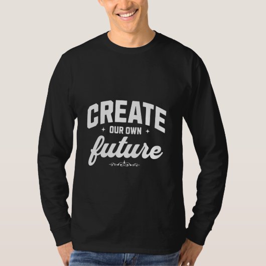 自分の将来のTシャツを作成する Tシャツ (正面)