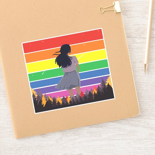 自分の将来 シール (ノートブック)