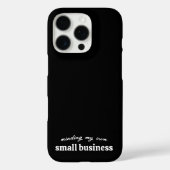 自分の小さなビジネスオーナーに気を使う Case-Mate iPhoneケース (裏面)