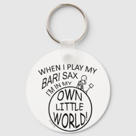 自分の小さな世界でバーリ・サックス キーホルダー