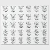 自分の小さな世界でバーリ・サックス ラッピングペーパー (フラット)