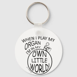 自分の小さな世界のオルガンで キーホルダー