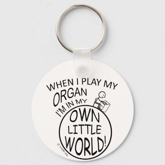 自分の小さな世界のオルガンで キーホルダー (正面)