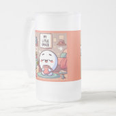 自分の小さな宇宙 フロストグラスビールジョッキ (正面左)