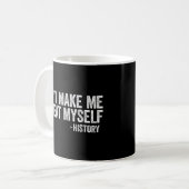 自分の履歴を黒に戻さないプライド コーヒーマグカップ (正面左)