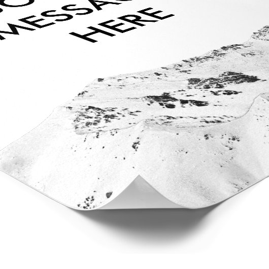 自分の山の引用文ポスターをカスタム作成する ポスター (角)