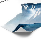 自分の山の引用文ポスターをカスタム作成する ポスター (角)