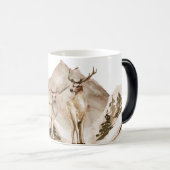 自分の山の鹿を作成 モーフィングマグカップ (正面右)