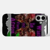 自分の希望するアフリカを作成する Case-Mate iPhoneケース (裏面 (横))