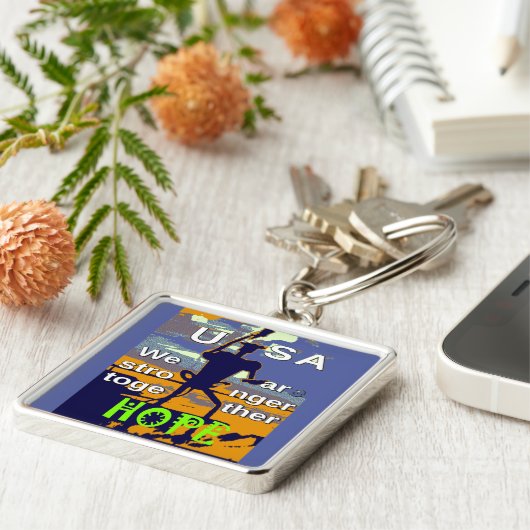 自分の希望を生みお気に入りの出す キーホルダー (側面)