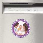 自分の幸せな母の日の家族写真を作成する マグネット (インサイチュ (食洗機))