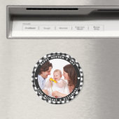 自分の幸せな母の日の家族写真を作成する マグネット (インサイチュ (食洗機))