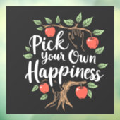 自分の幸せを選ぶApple Picking Season秋 ウィンドウサイン (シート3)