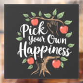 自分の幸せを選ぶApple Picking Season秋 ウィンドウサイン (シート2)