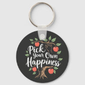 自分の幸せを選ぶApple Picking Season秋 キーホルダー (正面)