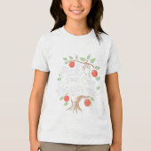 自分の幸せを選ぶApple Picking Season秋 トライブレンドＴシャツ (正面)