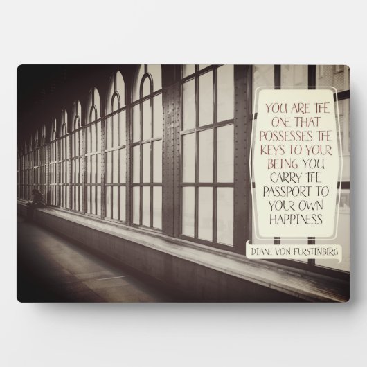 自分の幸せ フォトプラーク (正面)