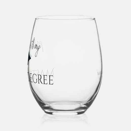 自分の度の上限とうまく組み合わせる ステムなしワイングラス (左)